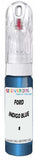10ml–30ml touch-up kit for Ford Galaxy chips and scratches, precise colour match to Indigo Blue Pearl 8