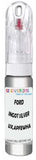 10ml–30ml touch-up kit for Ford C-Max chips and scratches, precise colour match to Ingot Silver Metallic Ux,Apfewha
