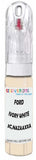 10ml–30ml touch-up kit for Ford Transit chips and scratches, precise colour match to Ivory White 3C,Nazaaxxa