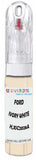 10ml–30ml touch-up kit for Ford Orion chips and scratches, precise colour match to Ivory White H,Xsc2026A
