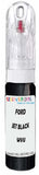 10ml–30ml touch-up kit for Ford Australia Ranger chips and scratches, precise colour match to Jet Black Mica Wvu