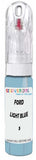 10ml–30ml touch-up kit for Ford Thunderbird chips and scratches, precise colour match to Light Blue 5