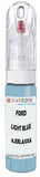 10ml–30ml touch-up kit for Ford Econoline chips and scratches, precise colour match to Light Blue 8,Eblaxxa