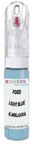 10ml–30ml touch-up kit for Ford Bronco chips and scratches, precise colour match to Light Blue K,Mblaxxa