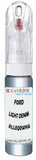 10ml–30ml touch-up kit for Ford Escort chips and scratches, precise colour match to Light Denim Blue Pearl K1,Leqewha
