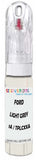 10ml–30ml touch-up kit for Ford Custom chips and scratches, precise colour match to Light Grey Metallic 1A / Tplcxxa