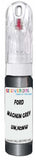 10ml–30ml touch-up kit for Ford Transit chips and scratches, precise colour match to Magnum Grey Metallic Um,N2Mw