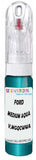 10ml–30ml touch-up kit for Ford Fiesta chips and scratches, precise colour match to Medium Aqua Teal Metallic V,Mgqcwwa