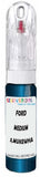 10ml–30ml touch-up kit for Ford Galaxy chips and scratches, precise colour match to Medium Atlantic Blue Pearl 5,Mukewha