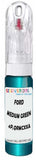 10ml–30ml touch-up kit for Ford Mustang chips and scratches, precise colour match to Medium Green Metallic 4P,Qrmcxxa