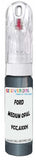 10ml–30ml touch-up kit for Ford Bronco chips and scratches, precise colour match to Medium Opal Semi-Gloss Ycc,Axxh