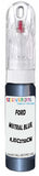 10ml–30ml touch-up kit for Ford Fiesta chips and scratches, precise colour match to Mistral Blue Mica 8,Xsc2753Cm