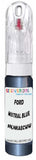 10ml–30ml touch-up kit for Ford Transit chips and scratches, precise colour match to Mistral Blue Mica 9N,Nkaecwwa