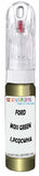 10ml–30ml touch-up kit for Ford Fiesta chips and scratches, precise colour match to Moss Green Mica S,Pcqcwha