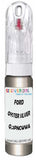 10ml–30ml touch-up kit for Ford Focus chips and scratches, precise colour match to Oyster Silver Metallic Q,2Pncwwa