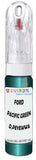 10ml–30ml touch-up kit for Ford Fiesta chips and scratches, precise colour match to Pacific Green Metallic D,Peyewwa