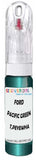 10ml–30ml touch-up kit for Ford Galaxy chips and scratches, precise colour match to Pacific Green Metallic T,Peyewha