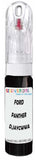 10ml–30ml touch-up kit for Ford Focus C-Max chips and scratches, precise colour match to Panther Black Pearl D,Jaycwwa
