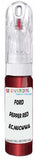 10ml–30ml touch-up kit for Ford Transit chips and scratches, precise colour match to Pepper Red Mica Metallic Ec,Nucwwa