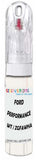 10ml–30ml touch-up kit for Ford Gt chips and scratches, precise colour match to Performance White Wt / Zgfawha