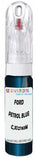 10ml–30ml touch-up kit for Ford Escort chips and scratches, precise colour match to Petrol Blue Mica C,Xs2763M