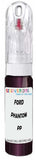 10ml–30ml touch-up kit for Ford Australia Fiesta chips and scratches, precise colour match to Phantom Purple Pearl Pp
