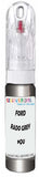 10ml–30ml touch-up kit for Ford Focus chips and scratches, precise colour match to Rado Grey Metallic 9Qu