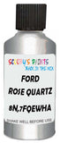 Detail brush applying Grey Metallic to a small door scratch on an Ford Crown Victoria, clean OEM finish