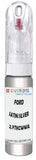 10ml–30ml touch-up kit for Ford Galaxy chips and scratches, precise colour match to Satin Silver Metallic 2,Ytkcwwa
