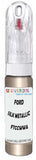10ml–30ml touch-up kit for Ford Fiesta chips and scratches, precise colour match to Silk Metallic Ftccwwa Ftccwwa