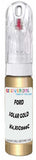 10ml–30ml touch-up kit for Ford Transit chips and scratches, precise colour match to Solar Gold Metallic K4,Xsc1366C