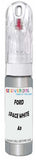10ml–30ml touch-up kit for Ford F-Series Lariat chips and scratches, precise colour match to Space White Pearl A3
