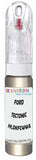 10ml–30ml touch-up kit for Ford C-Max chips and scratches, precise colour match to Tectonic Silver Metallic Hi,Dkfcwwa