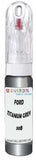 10ml–30ml touch-up kit for Ford Ranger chips and scratches, precise colour match to Titanium Grey 2 Metallic 30B