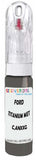 10ml–30ml touch-up kit for Ford Trucks chips and scratches, precise colour match to Titanium Met Semi-Gloss C,Anxxg