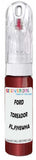 10ml–30ml touch-up kit for Ford Econoline chips and scratches, precise colour match to Toreador Red Pearl Fl,Fjyewha