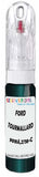 10ml–30ml touch-up kit for Ford Fiesta chips and scratches, precise colour match to Tourmallard Green Metallic 9018A,2758-C