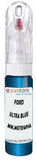 10ml–30ml touch-up kit for Ford Escort chips and scratches, precise colour match to Ultra Blue Metallic Mm,Metewha