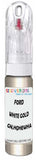 10ml–30ml touch-up kit for Ford C-Max chips and scratches, precise colour match to White Gold Pearl Gn,Hqhewha