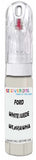 10ml–30ml touch-up kit for Ford Focus chips and scratches, precise colour match to White Suede Ws,8Vjawha