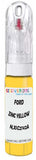 10ml–30ml touch-up kit for Ford Escort chips and scratches, precise colour match to Zinc Yellow N,Xsc2742A