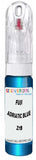10ml–30ml touch-up kit for Fuji All chips and scratches, precise colour match to Adriatic Blue Metallic Z7B