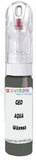 10ml–30ml touch-up kit for Geo Metro chips and scratches, precise colour match to Aqua Metallic Wa9963