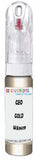10ml–30ml touch-up kit for Geo Storm chips and scratches, precise colour match to Gold Metallic Wa9419
