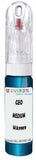 10ml–30ml touch-up kit for Geo Metro chips and scratches, precise colour match to Medium Quasar Blue Metallic Wa9989