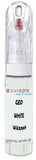 10ml–30ml touch-up kit for Geo Metro chips and scratches, precise colour match to White Wa5369