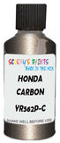 Detail brush applying Gold Metallic to a small door scratch on an Honda Accord, clean OEM finish