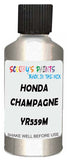 Detail brush applying Silver Metallic to a small door scratch on an Honda Civic, clean OEM finish