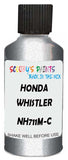 Detail brush applying Silver Metallic to a small door scratch on an Honda Cr-V, clean OEM finish