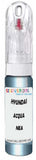 10ml–30ml touch-up kit for Hyundai H1 chips and scratches, precise colour match to Acqua Minerale Blue Nea
